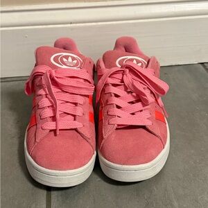 Big Kids Adidas Campus Pink